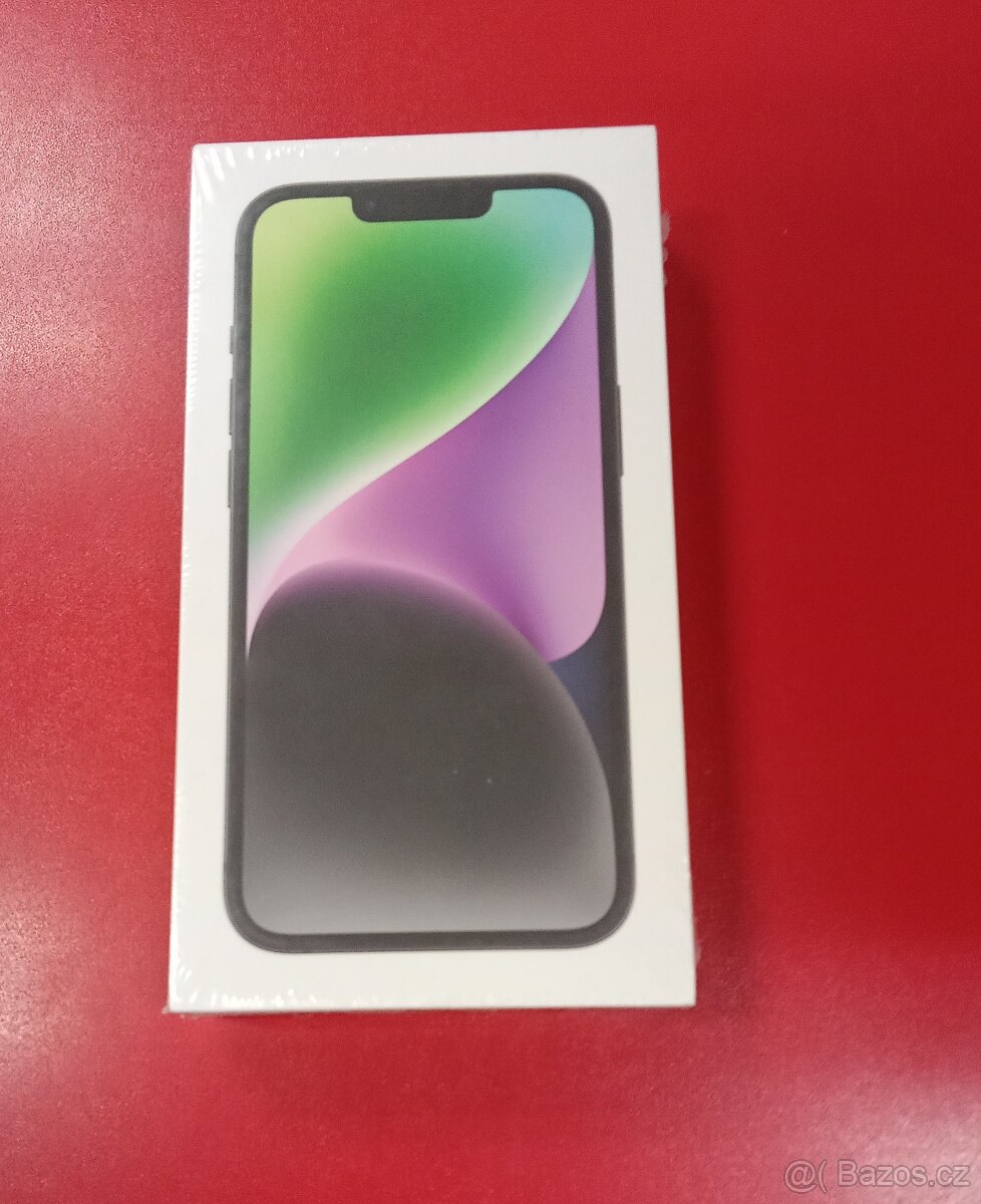 Apple iPhone 14 128GB záruka 24měs nový nerozbalen