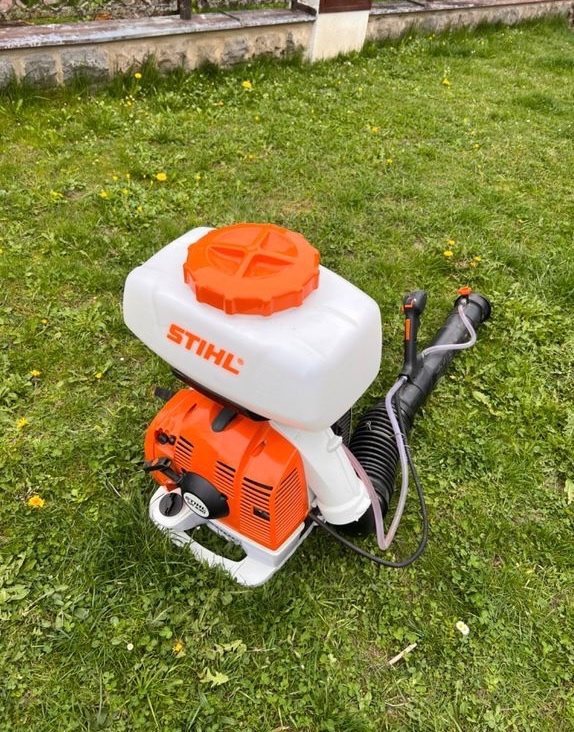 Stihl SR 430 zádový postřikovač zánovní