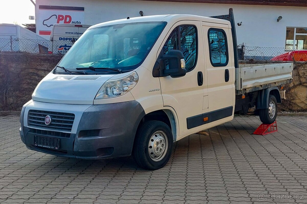 Fiat Ducato, 2.3 96 kW valník, 7 míst