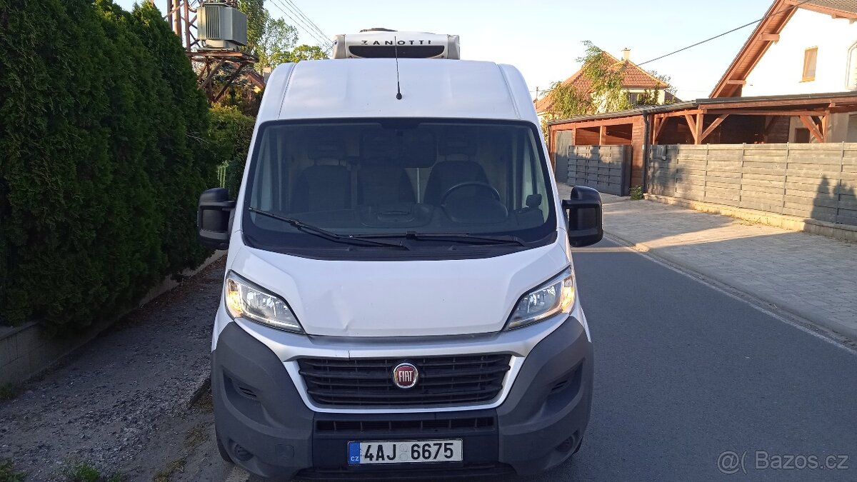 FIAT DUCATO 2,3JTD96kwCHLADÍRENSKÝ,rv11/2014,1.MAJ,PLNĚFUNKČ