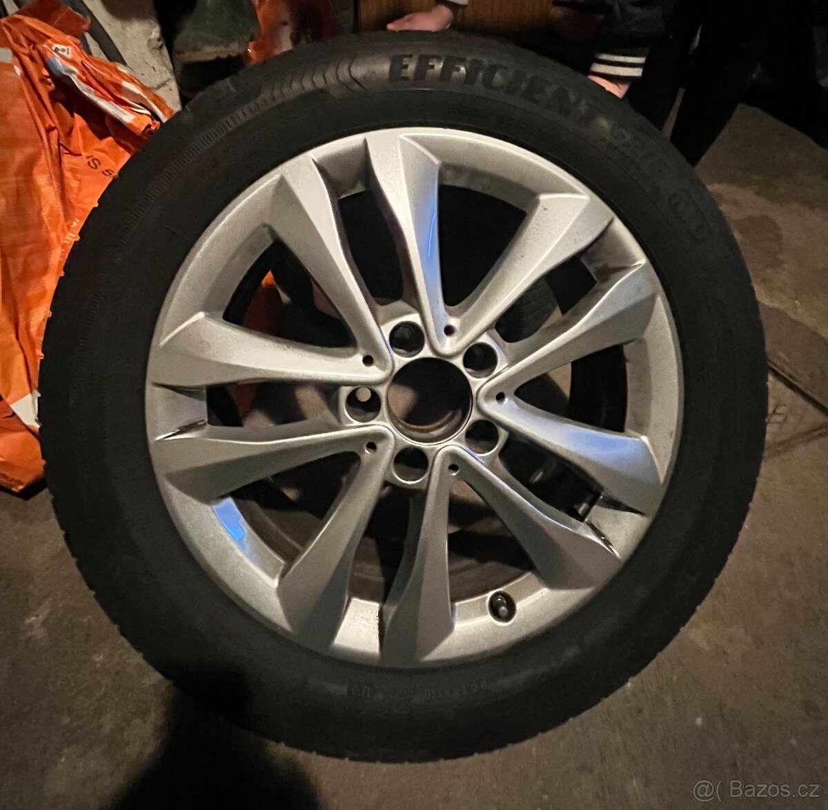 Alu kola 5x112 R17 + pneu good year 225/50R17