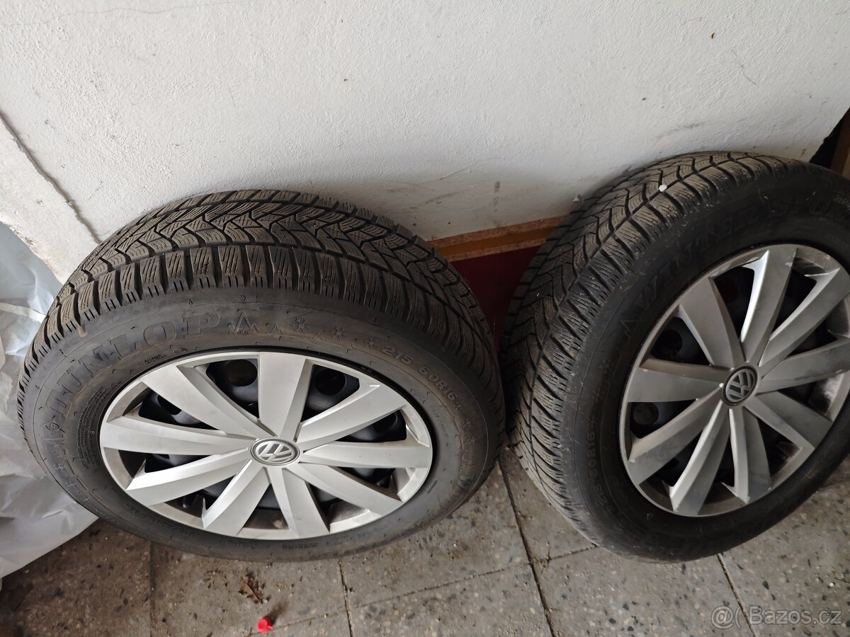 Zimni komplety 5x112 r16 WV Passat