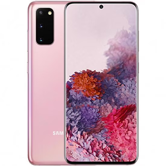 Samsung Galax S20 pink