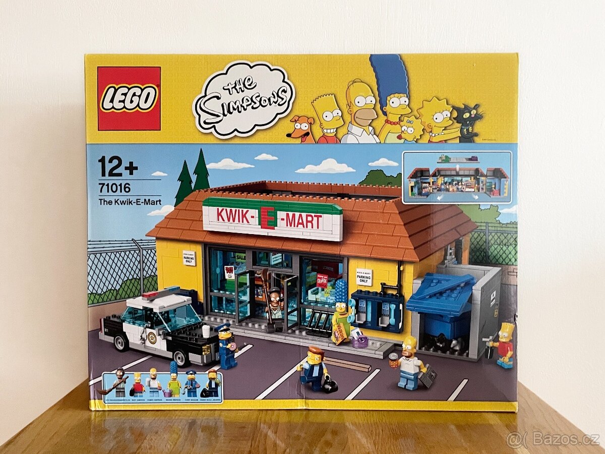 nové Lego The Simpsons 71016 Kwik-E-Mart