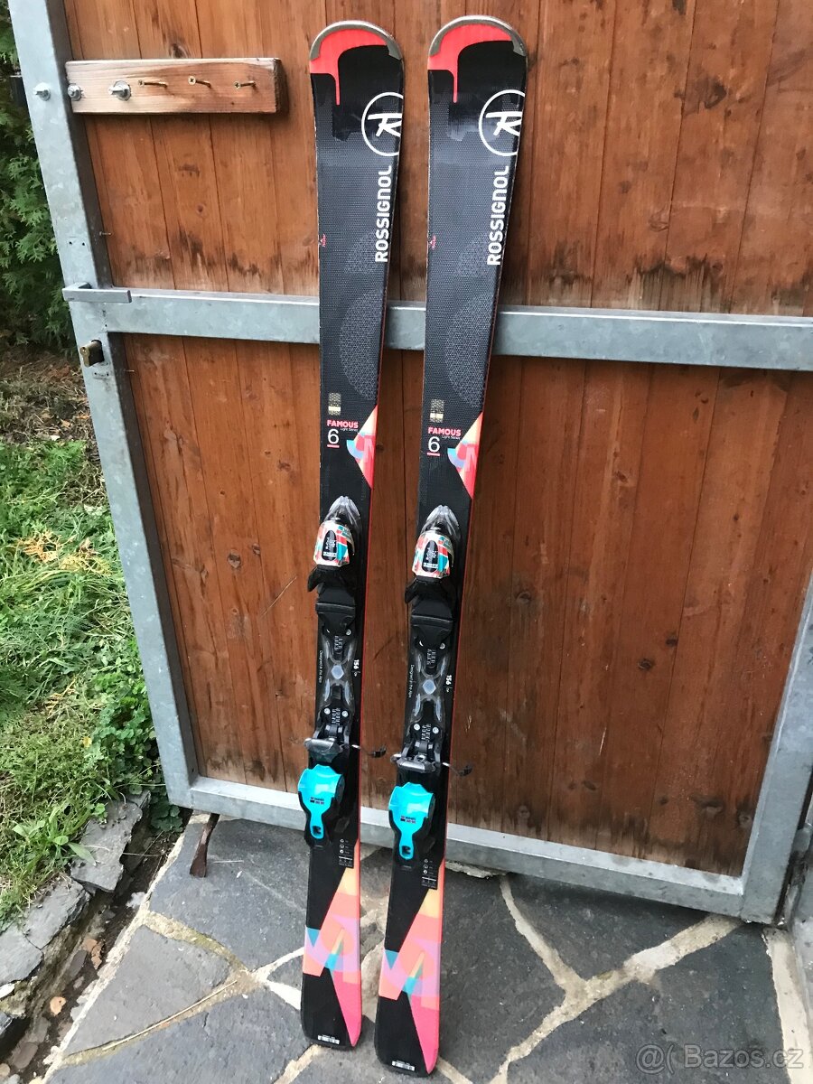 Rossignol Famous 6, lehoučké dámské lyže 156cm