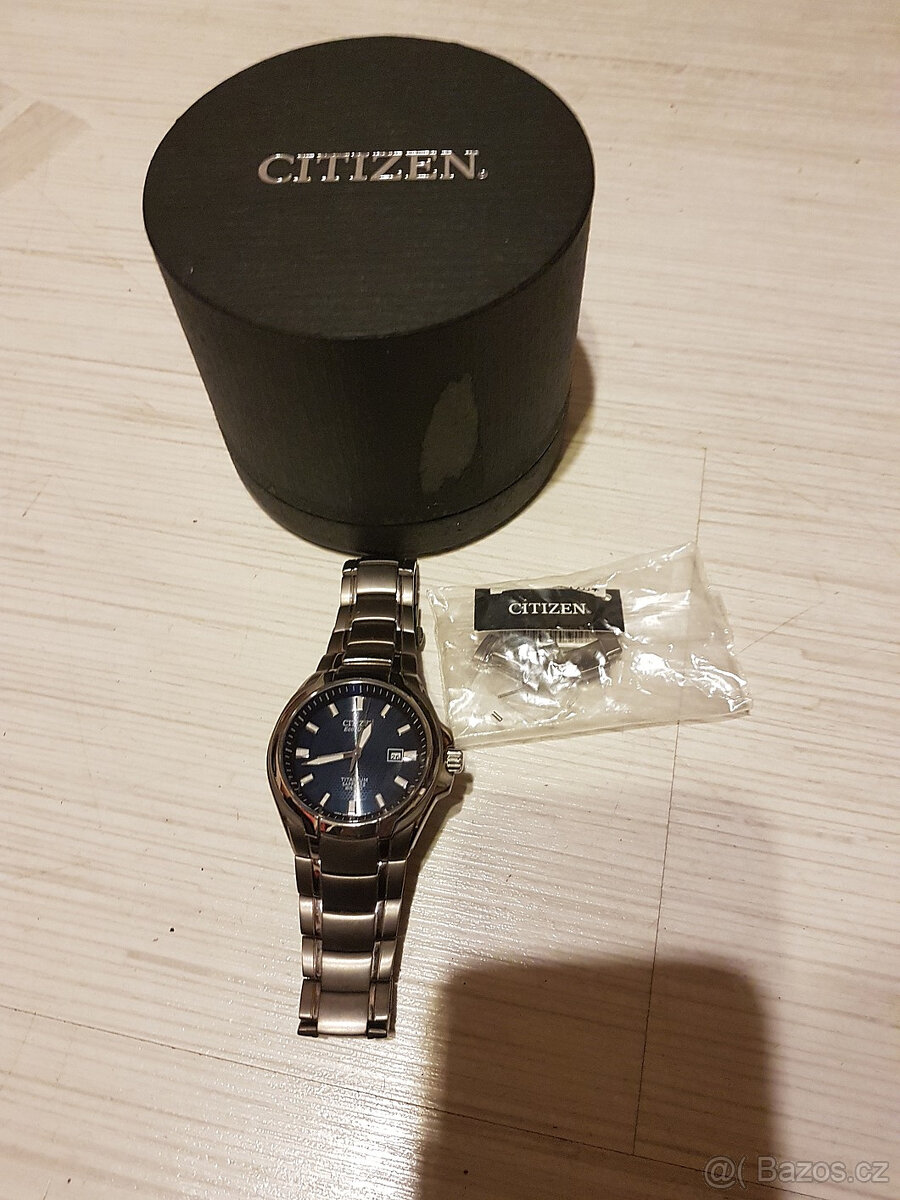 hodinky Citizen eco-drive titanium