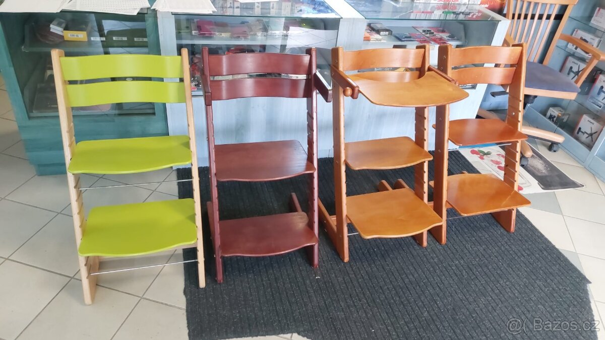 Rosoucí židlička Jitro klasik dřevěné