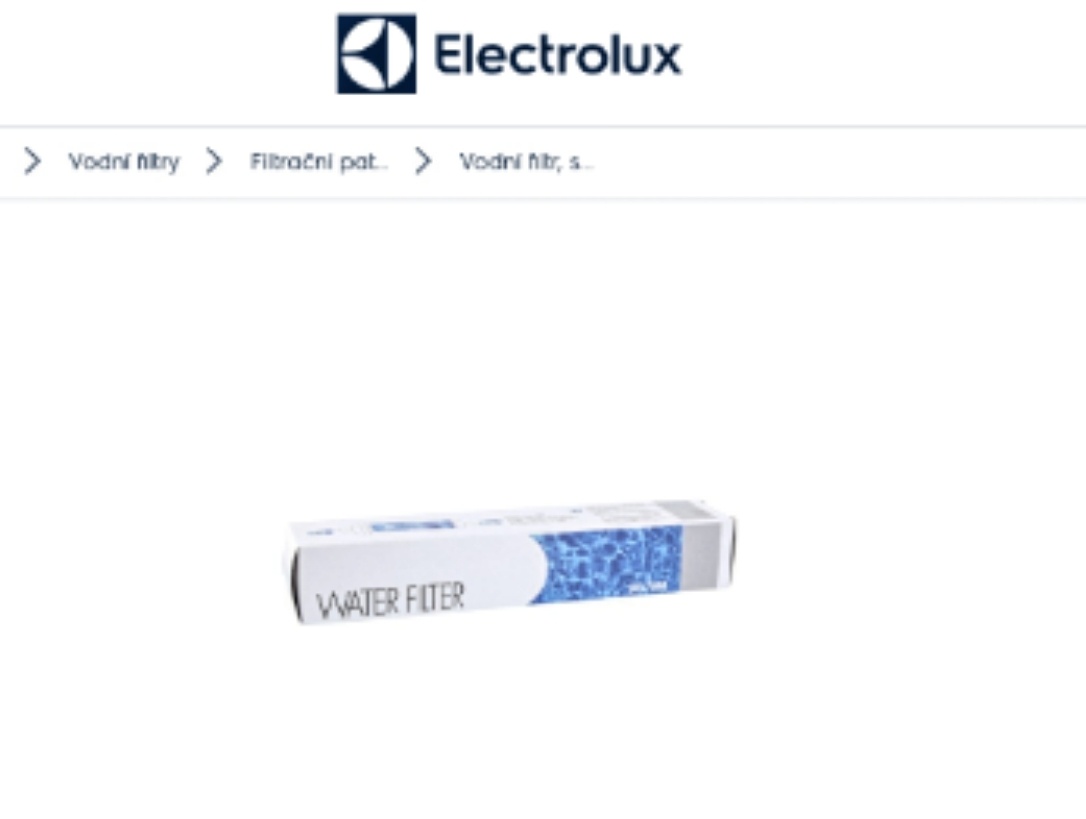 Vodni filtr pro lednici Electrolux DD7098
