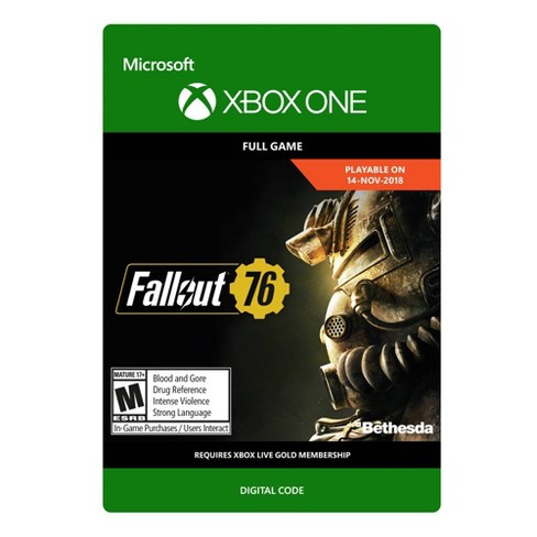 Fallout 76 na Xbox, digitální verze