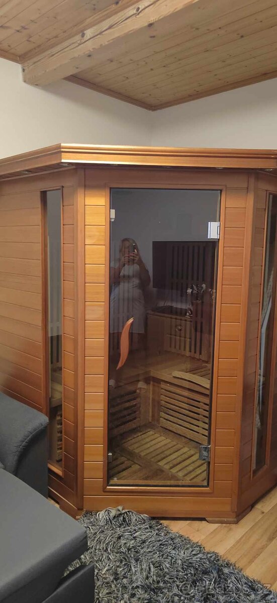 Infrasauna Beatrix cedr lux3-4