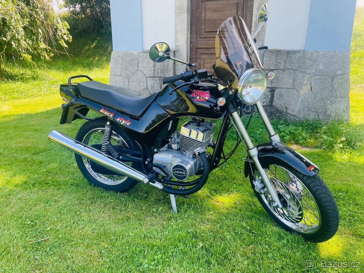 Jawa 350/640 černá, top stav, TP ČR