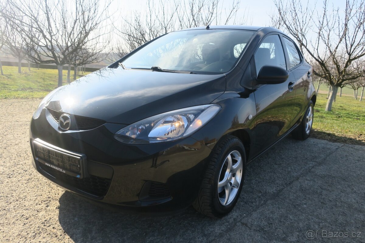 MAZDA 2 1.4 16V, KLIMA, SERVISKA,  UDRŽOVANÝ VŮZ