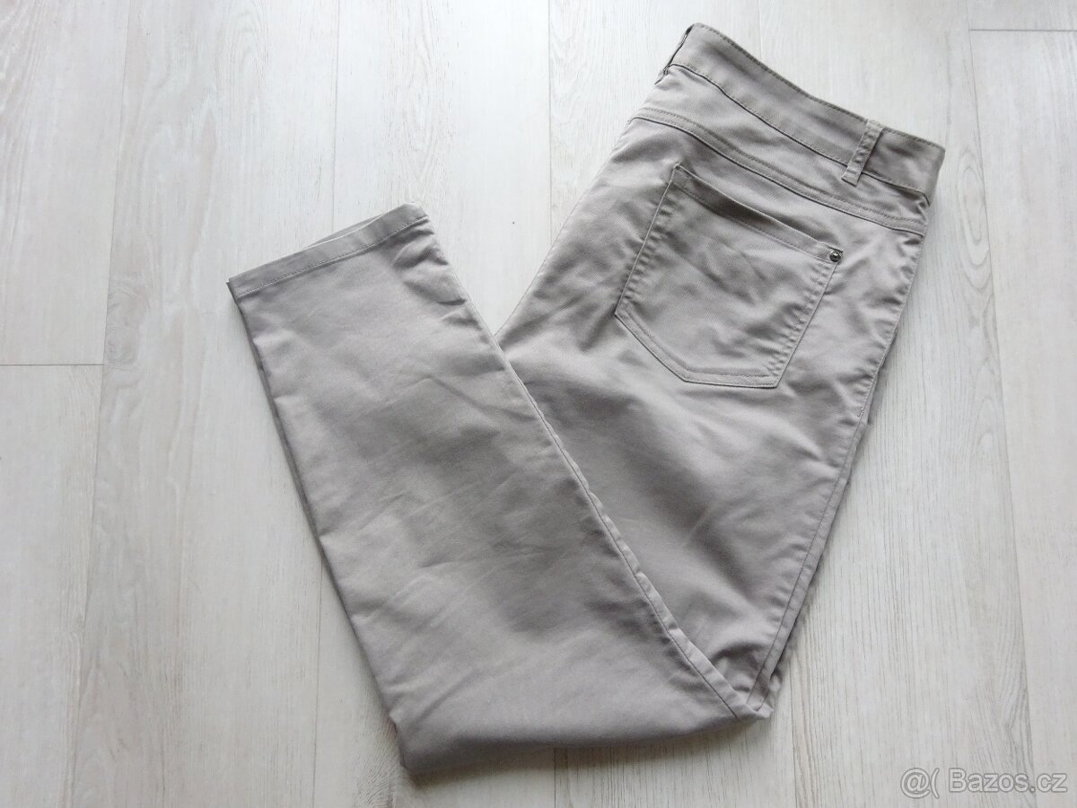 Dámské plátěné kalhoty C&A vel. 44
