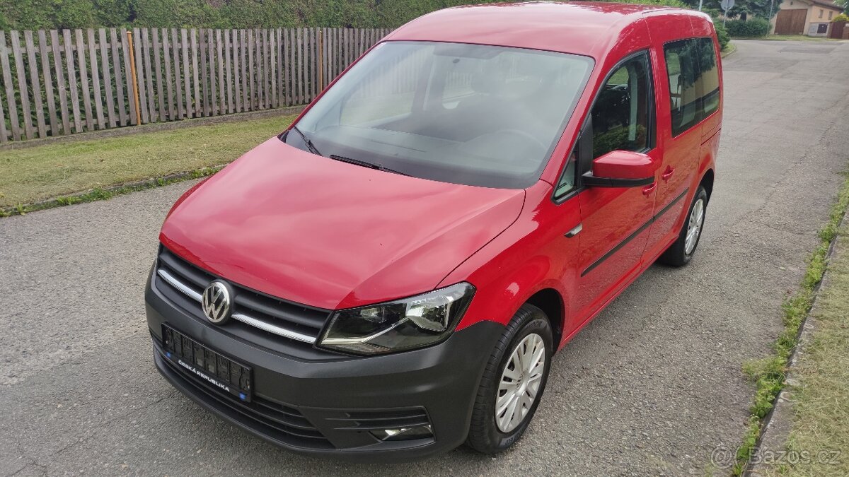 VW CADDY 2.0 TDI 75kw r.v. 2015 - TOP STAV