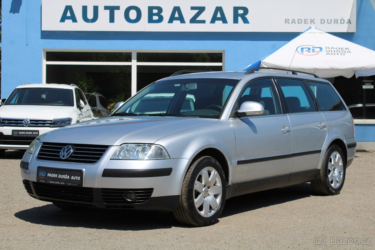 VOLKSWAGEN PASSAT 1,9 TDI KLIMATIZACE,2004