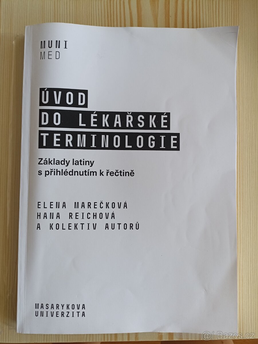 Lékařská terminologie - základy latiny