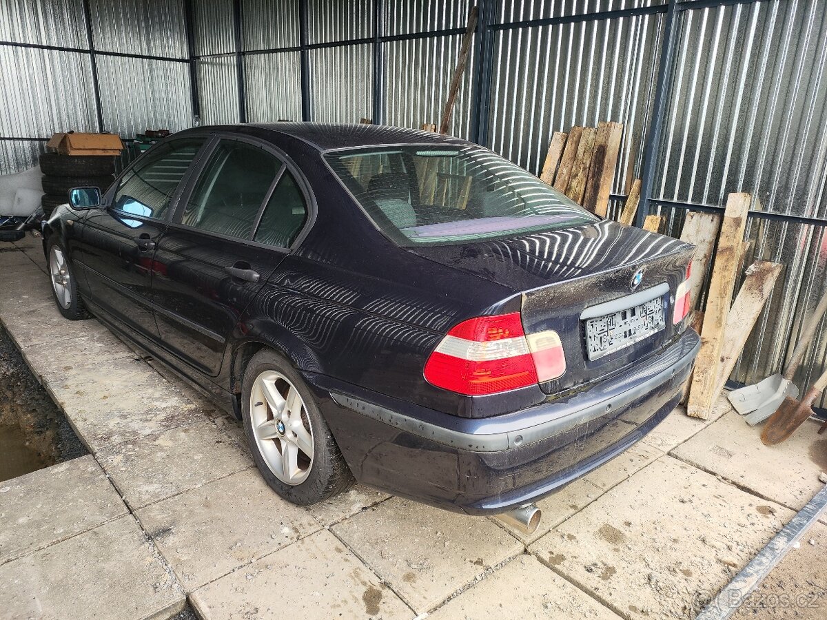 náhradní díly BMW 3 E46 318i 105kw orient blau