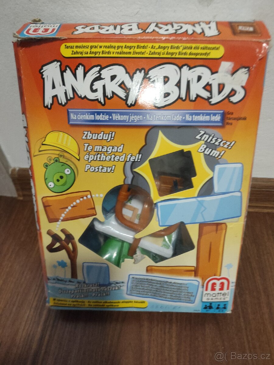 Hra Angry Birds - na tenkém ledě