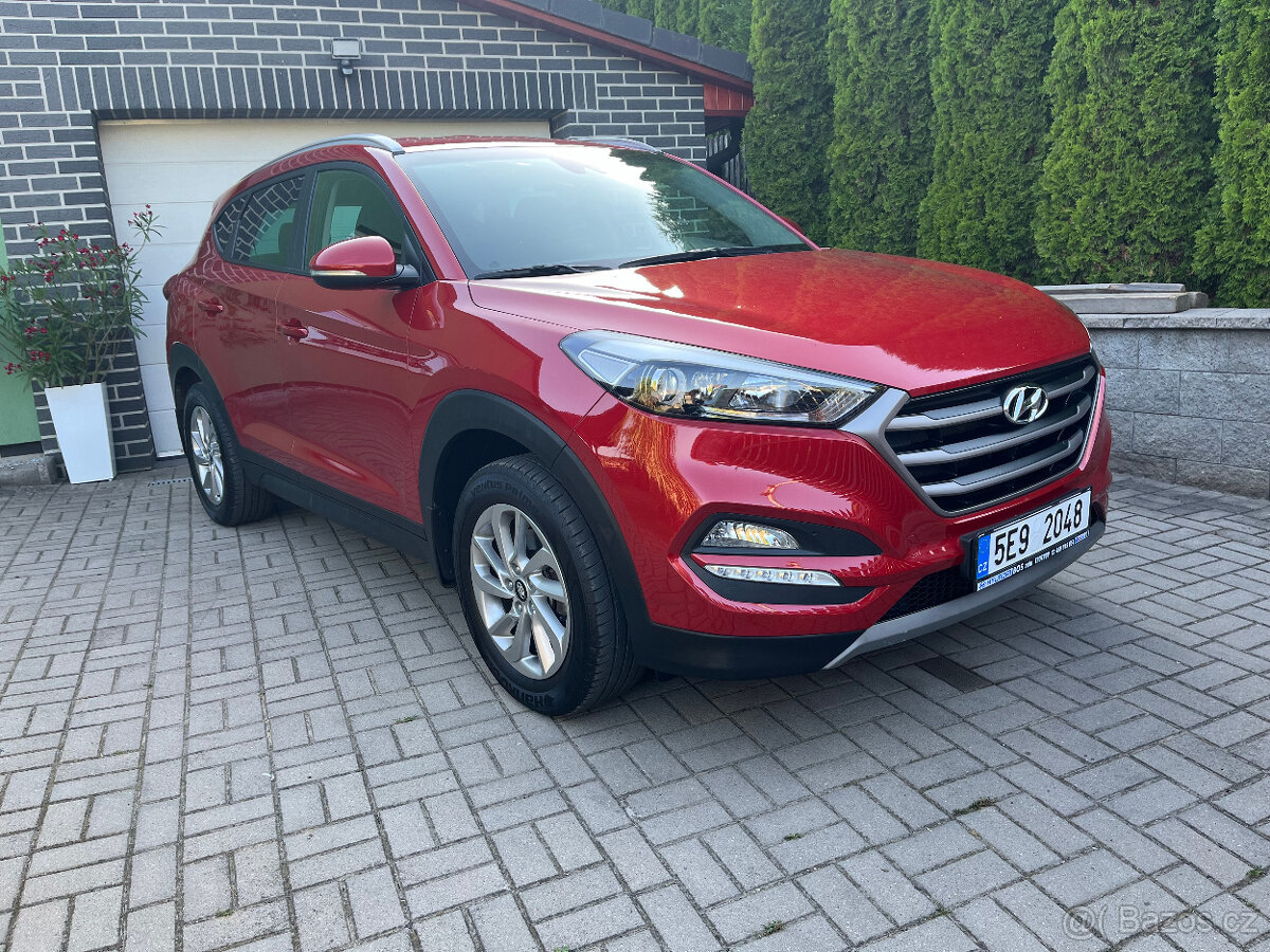 Hyundai Tuscon 1,7 crdi, CZ, 1maj., servis jen Hyundai