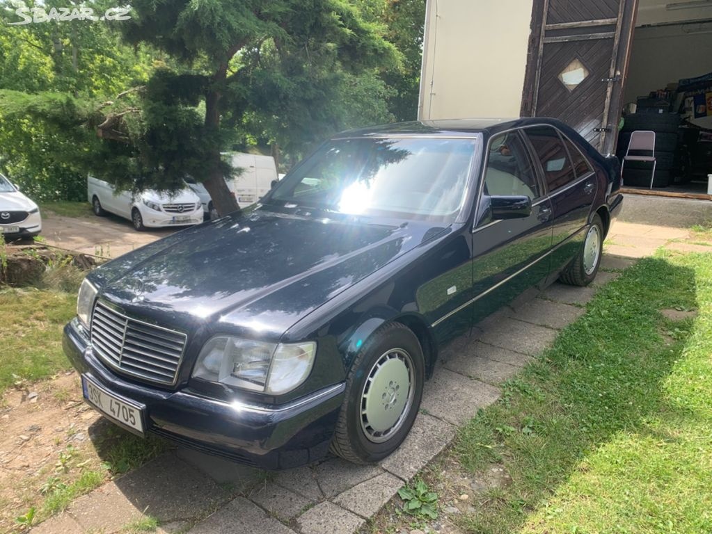 MERCEDES S 500 W140 102000km MAMUT vymena vymenim