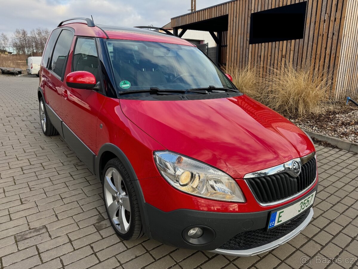 Škoda ROOMSTER SCOUT / 1.2 TSI 63kW / 2013/ TAŽNÉ, SPORT TOP