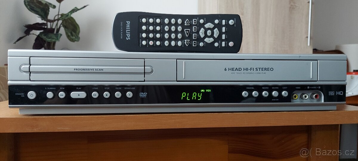 COMBO PHILIPS DVD/VHS DVP 3350V