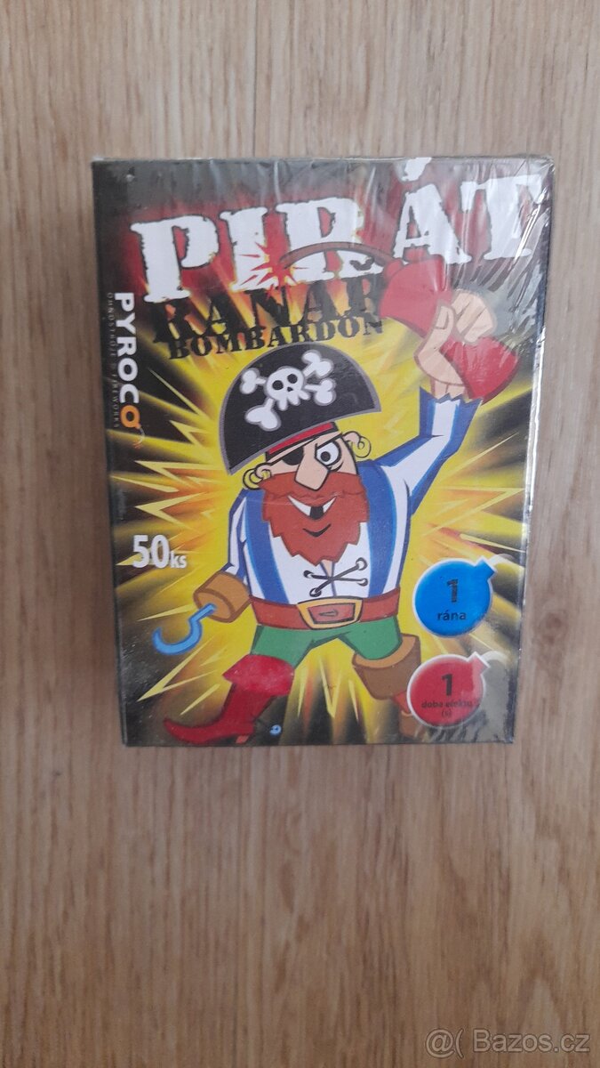 Petardy pirat 50ks bal pyroco