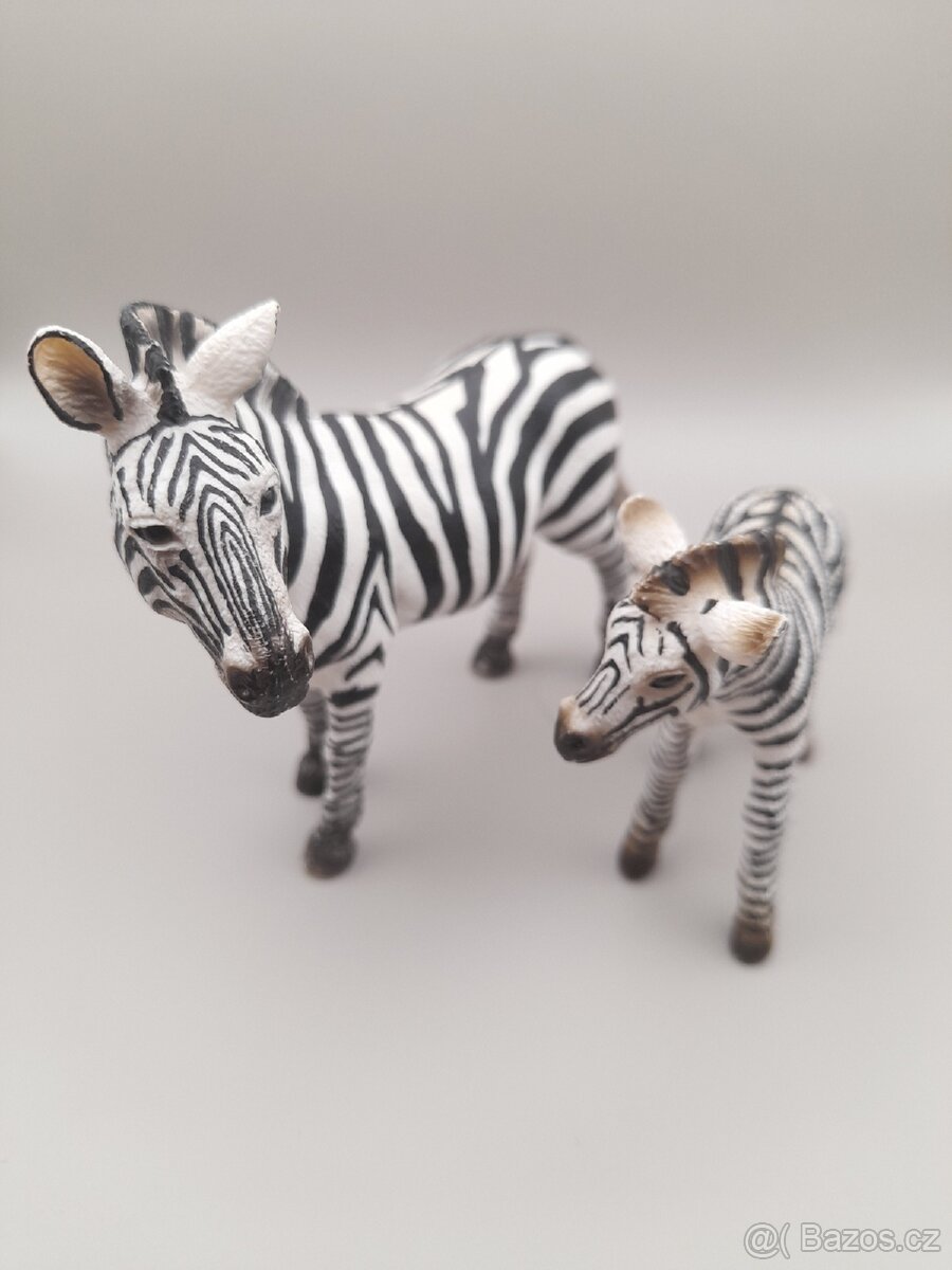 Schleich 14810,11 zebra s mladetem