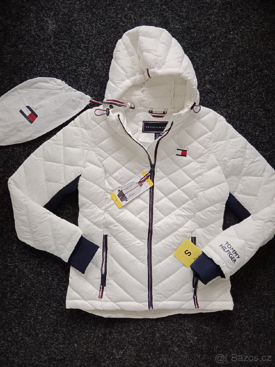 Tommy Hilfiger luxusní nádherná přechodová bunda-ORIGINAL