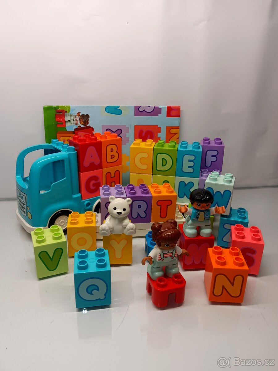 Lego duplo 10915 Náklaďák s abecedou