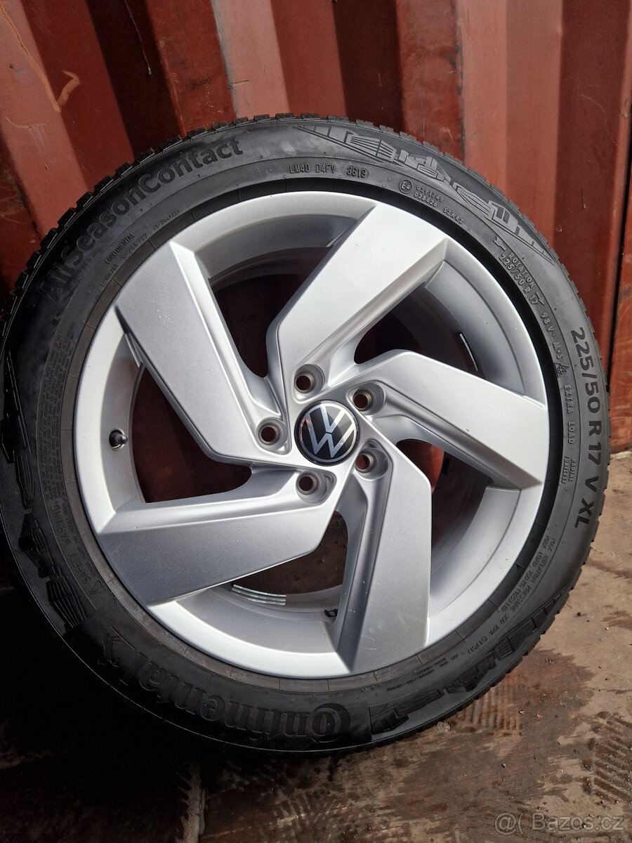 5x112 r17 kola Touran disky alu 225 50 17 volkswagen rafky