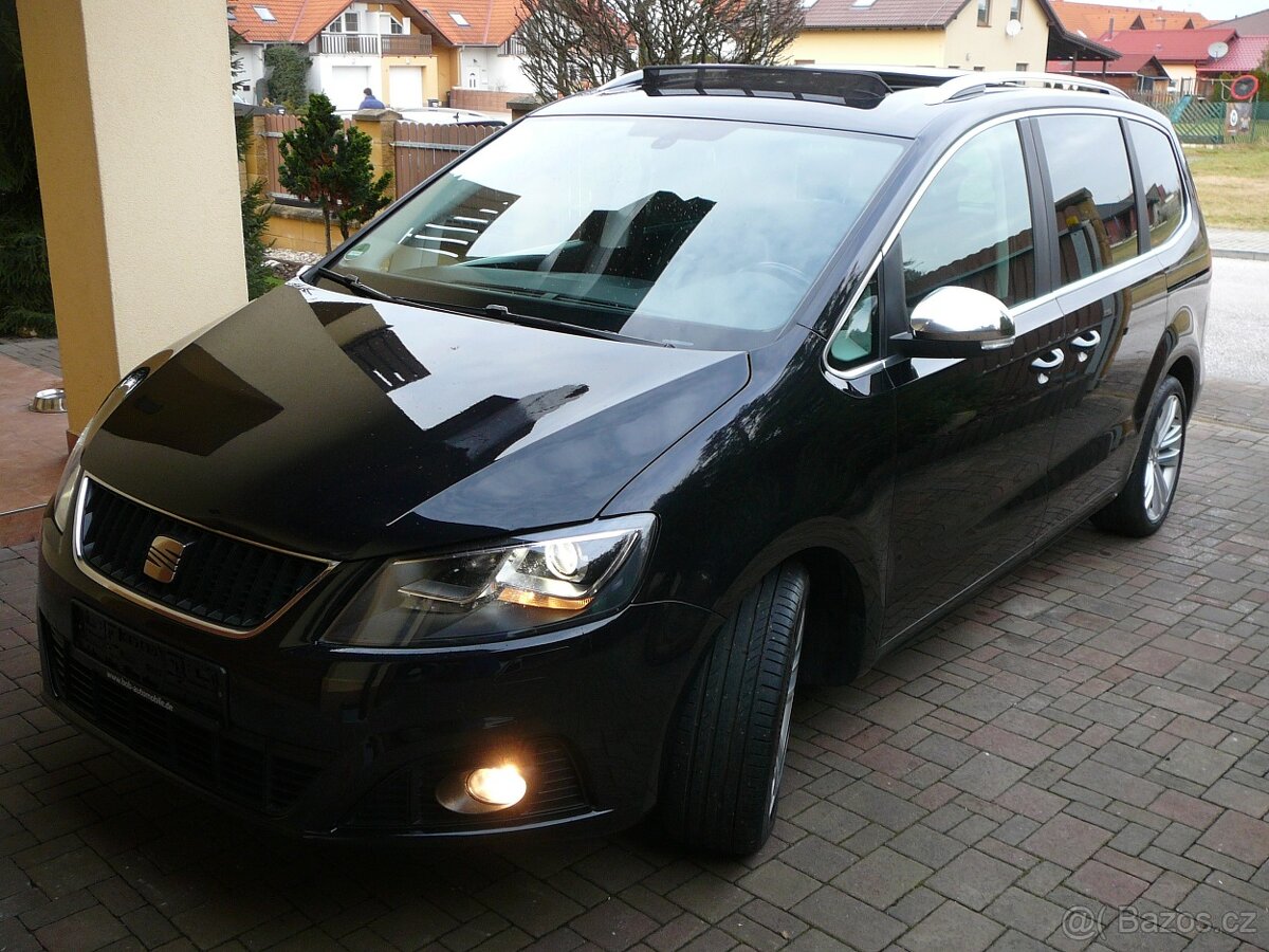 SEAT ALHAMBRA 2.0TDI 103KW 4x4 PANORAMA BIXENONY NAVIG KAMER