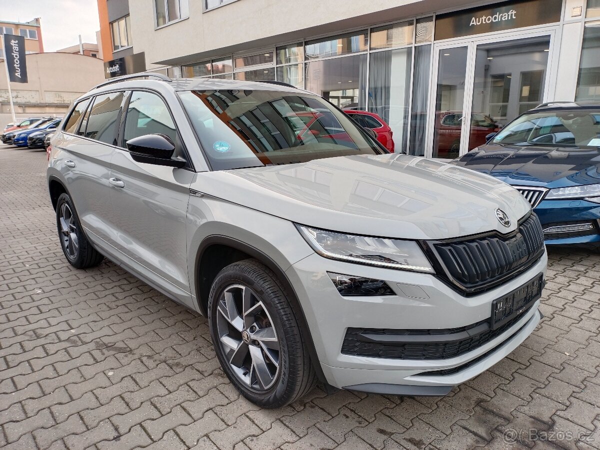 Škoda Kodiaq 2.0TDI 110kW DSG Sportline 93tkm Virtual DAB