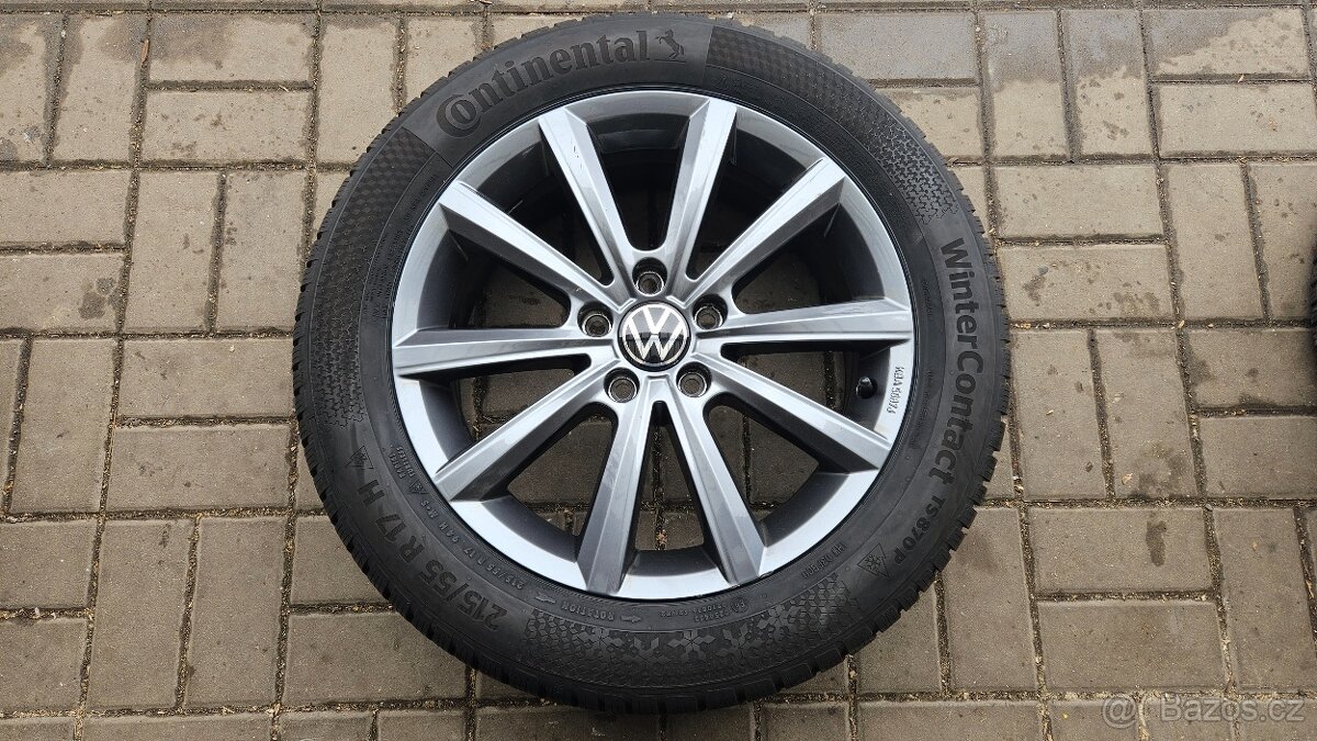 Zimní Sada Alu 5x112 215/55 R17 Volkswagen CC Passat Arteon