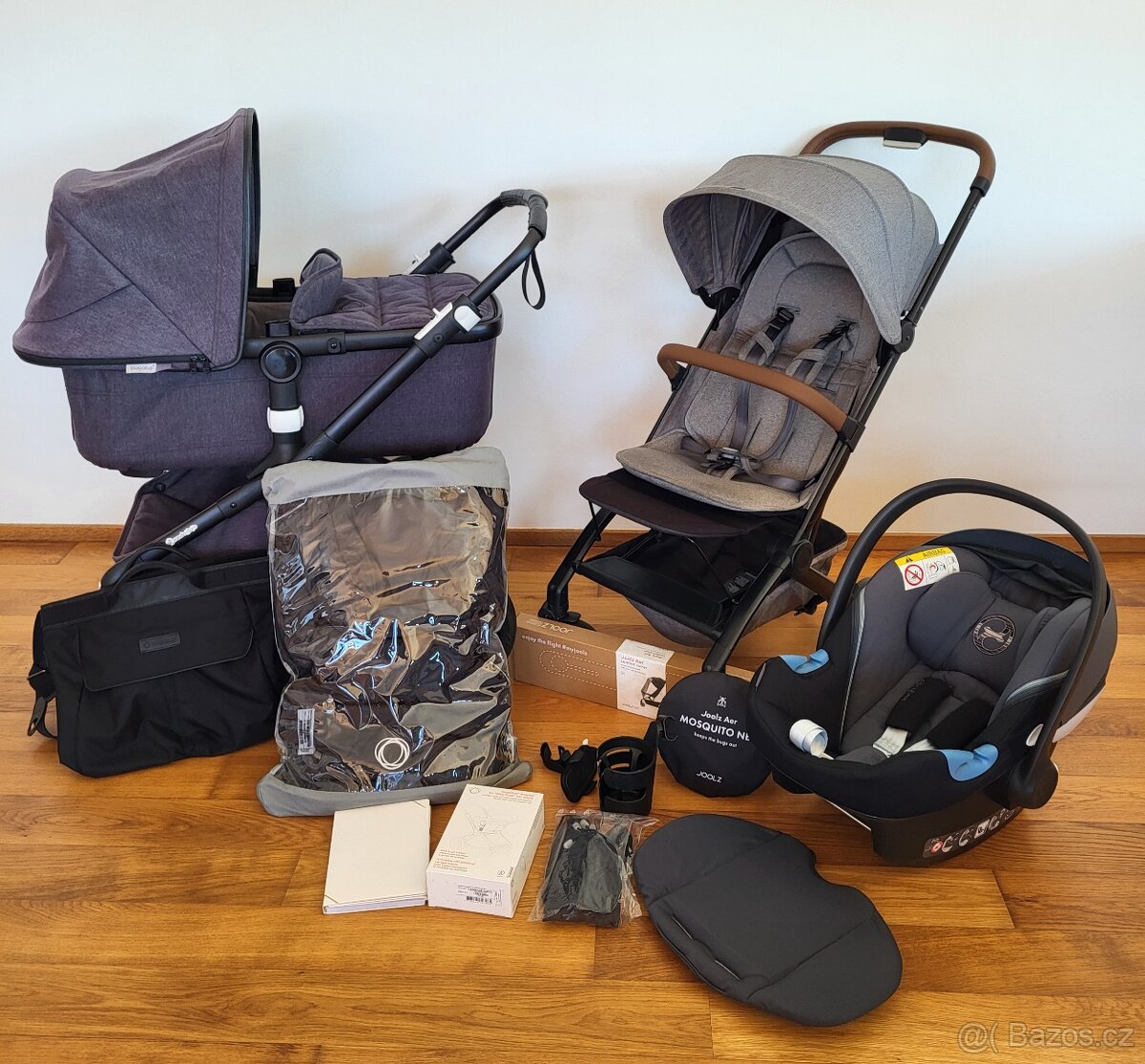 Bugaboo Fox 2 + autosedačka Cybex + Joolz Aer