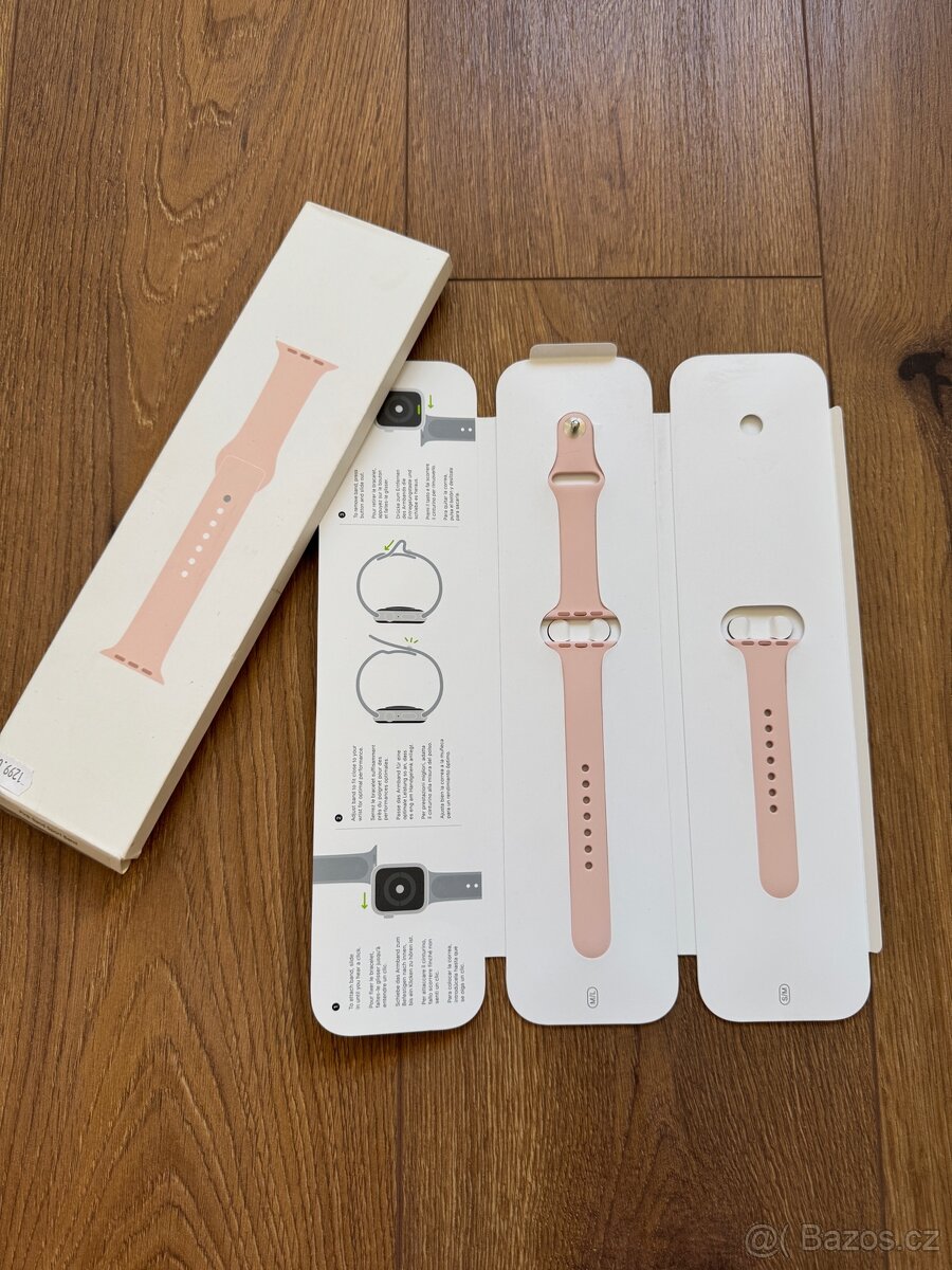 Řemínek na Apple Watch 40mm Sport Band Pink Sand