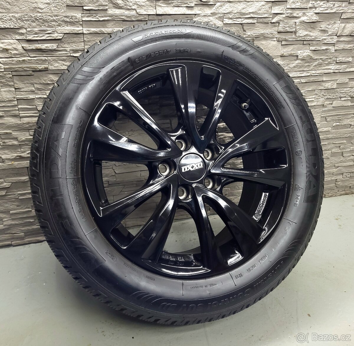 17" Alu kola OXXO Toyota C-HR 5x114,3 zimní pneu 6-6,5mm