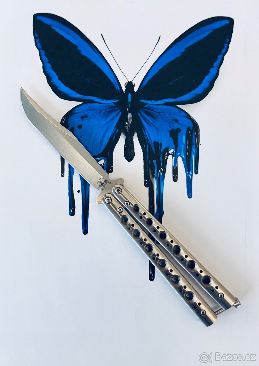 Nuz motýlek Benchmade balisong 63 D2