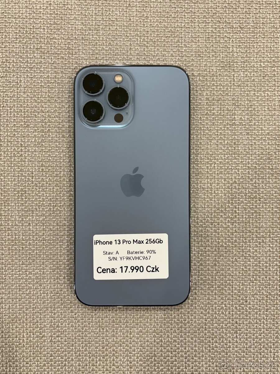 Apple iPhone 13 Pro Max 256GB Blue - Záruka, Doručení