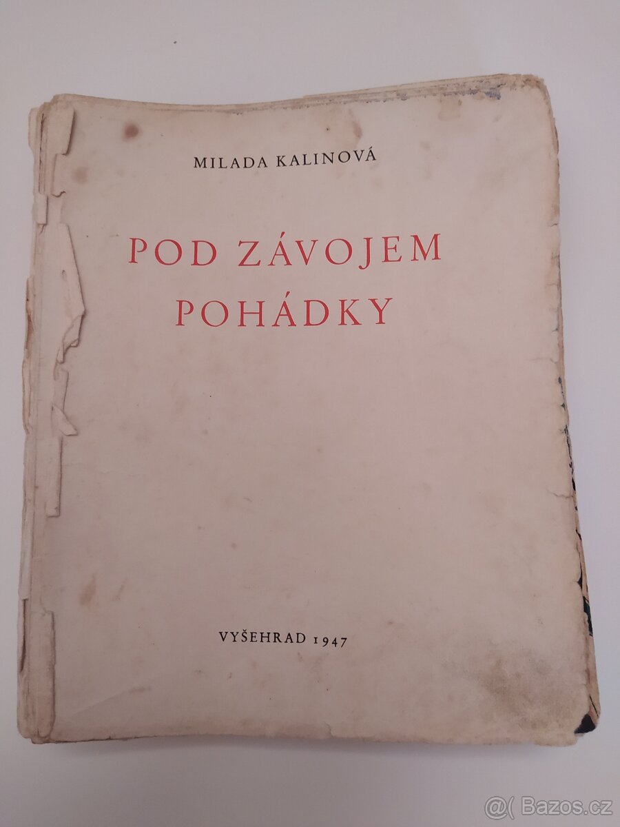 Pod závojem pohádky - Milada Kalinová, RARE