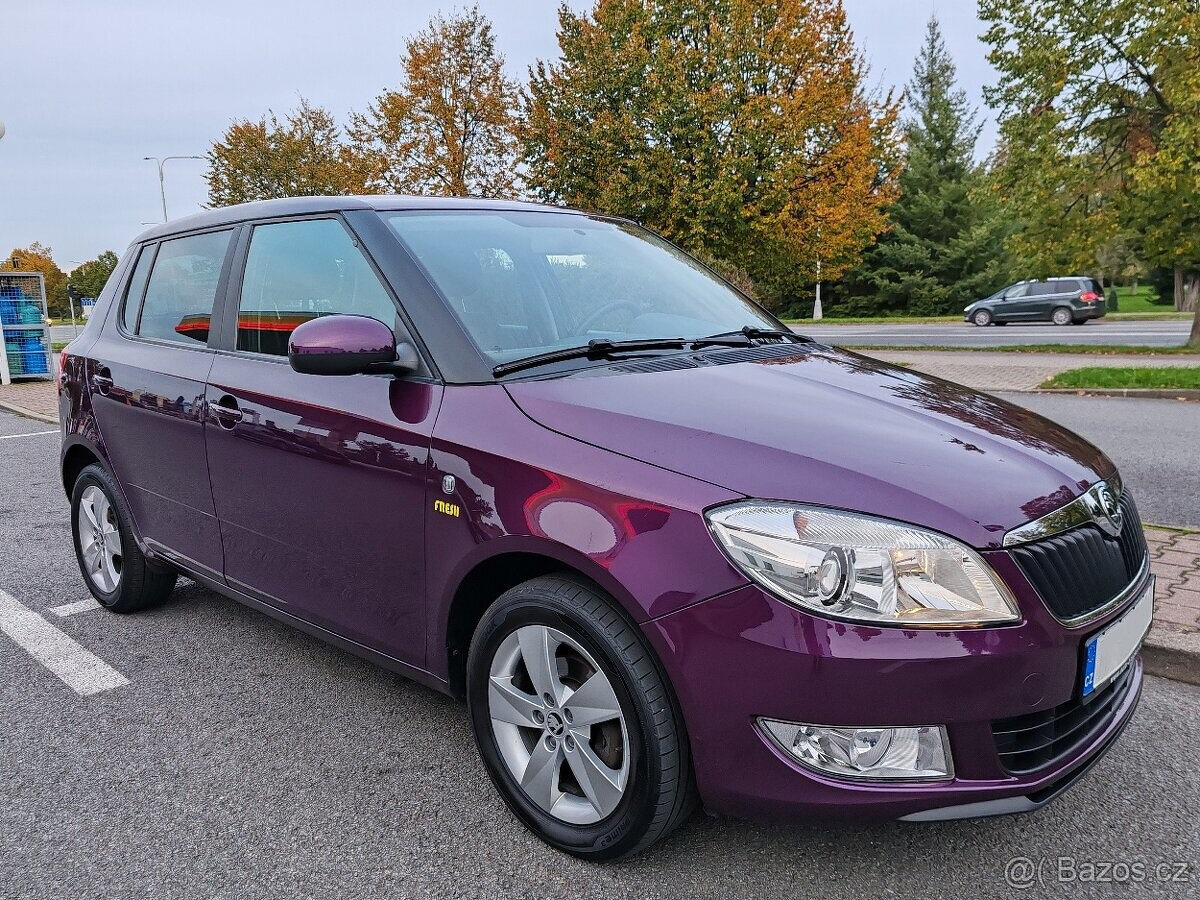 benzínová Škoda Fabia 2 FRESH rok 2014 digiklima