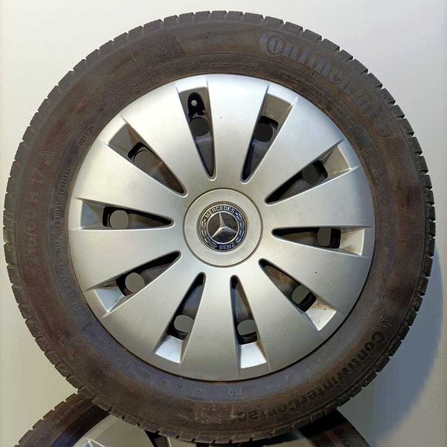 17" plechová kola – 5x112 – MERCEDES (BMW, AUDI, VW)  Disky: