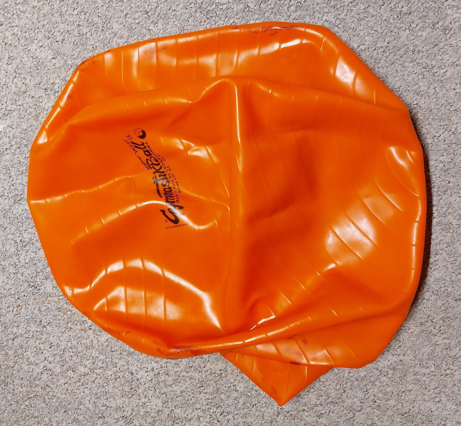 Gymnastic Ball 65cm nepoužitý oranžový nafukovací míč