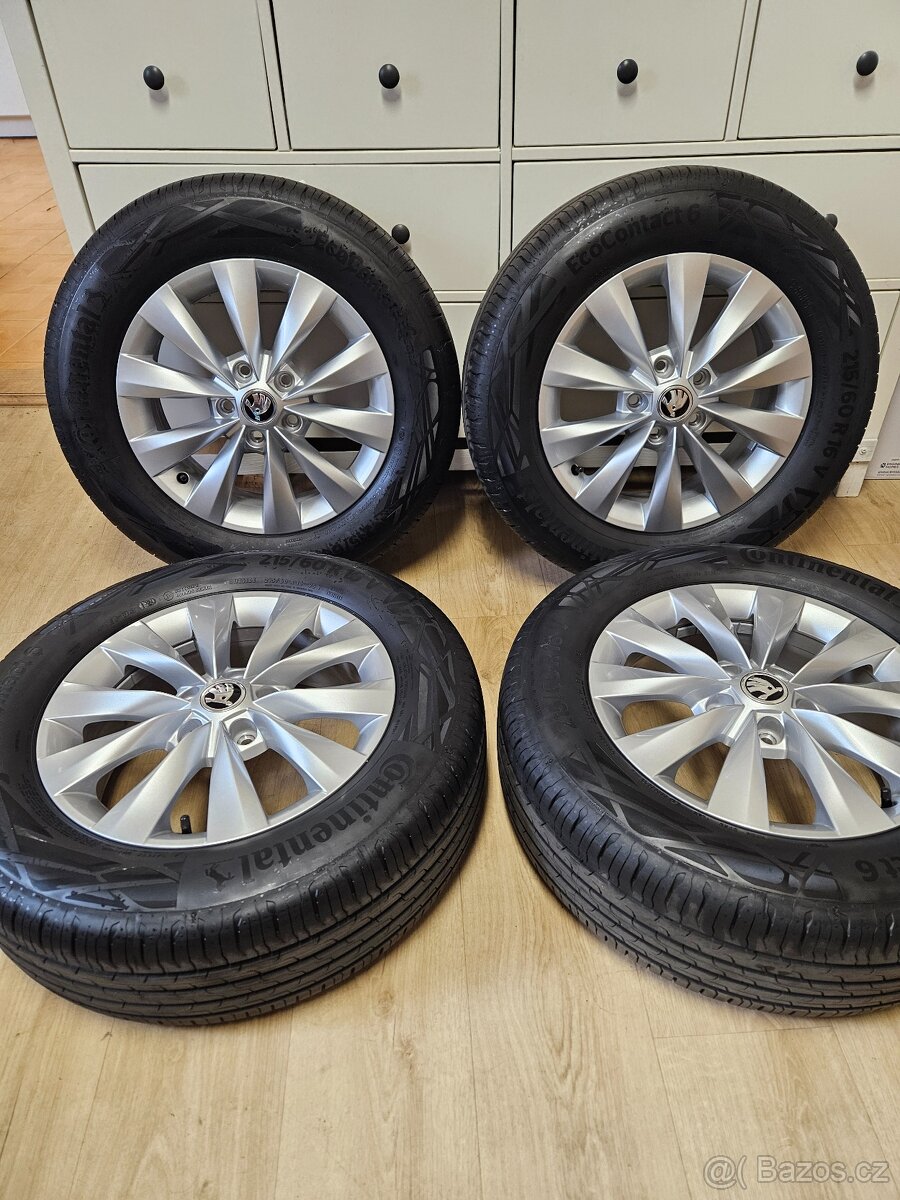 4 x AL kola 215/60 R16 95V ŠKODA - Karoq