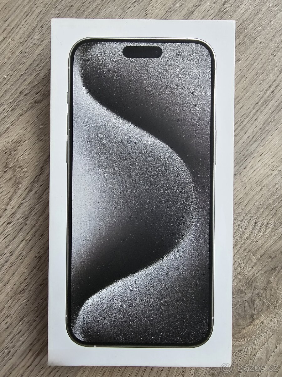 IPHONE 15 PRO MAX 1TB BÍLÝ TITAN