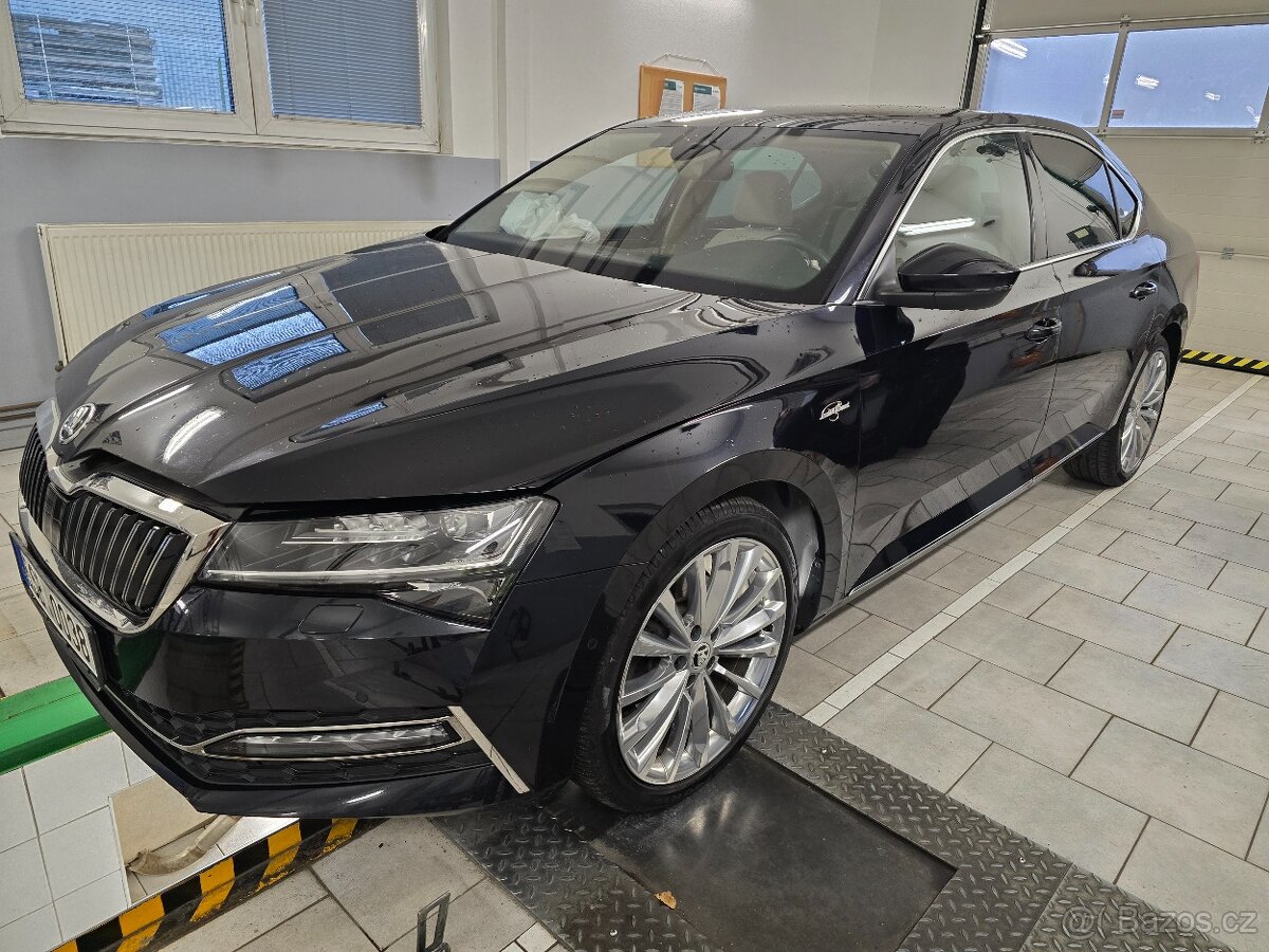 Škoda Superb 2.0TDI 147kw,DSG,4x4,L&K.ČR 2021.Pojízdné.