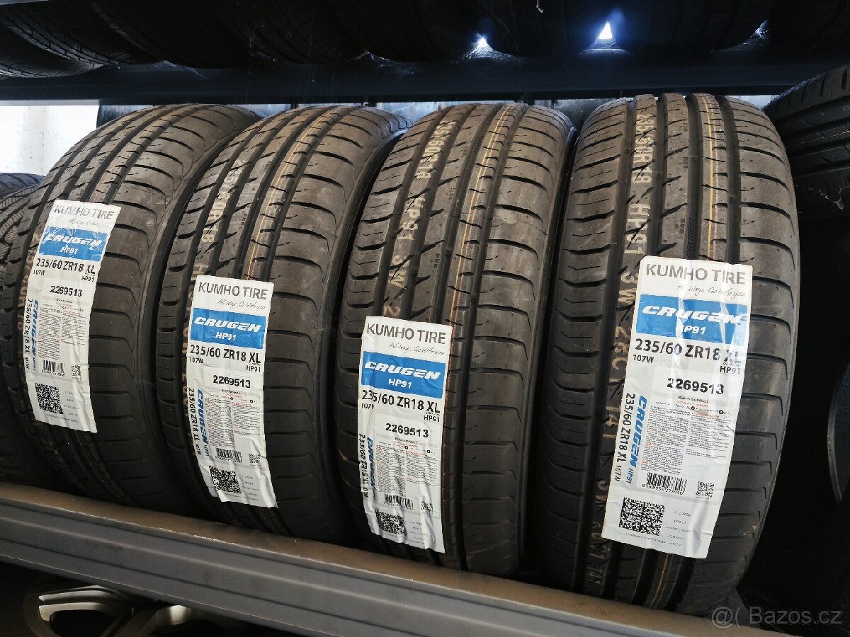 Pneu 235/60 r18 Kumho letní nové