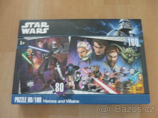 Puzzle Star Wars 80 a 160 dílků