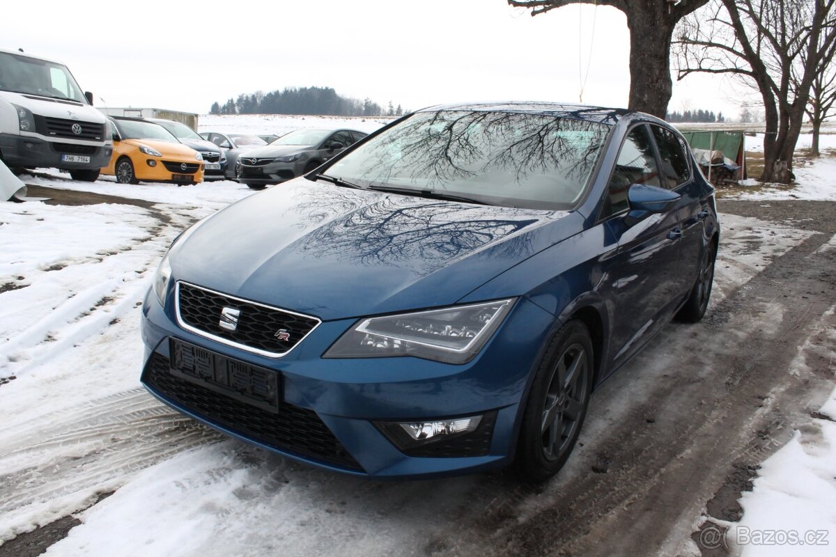 Seat Leon 1.4 TSI FR, LED, NAVI, Servisní kniha