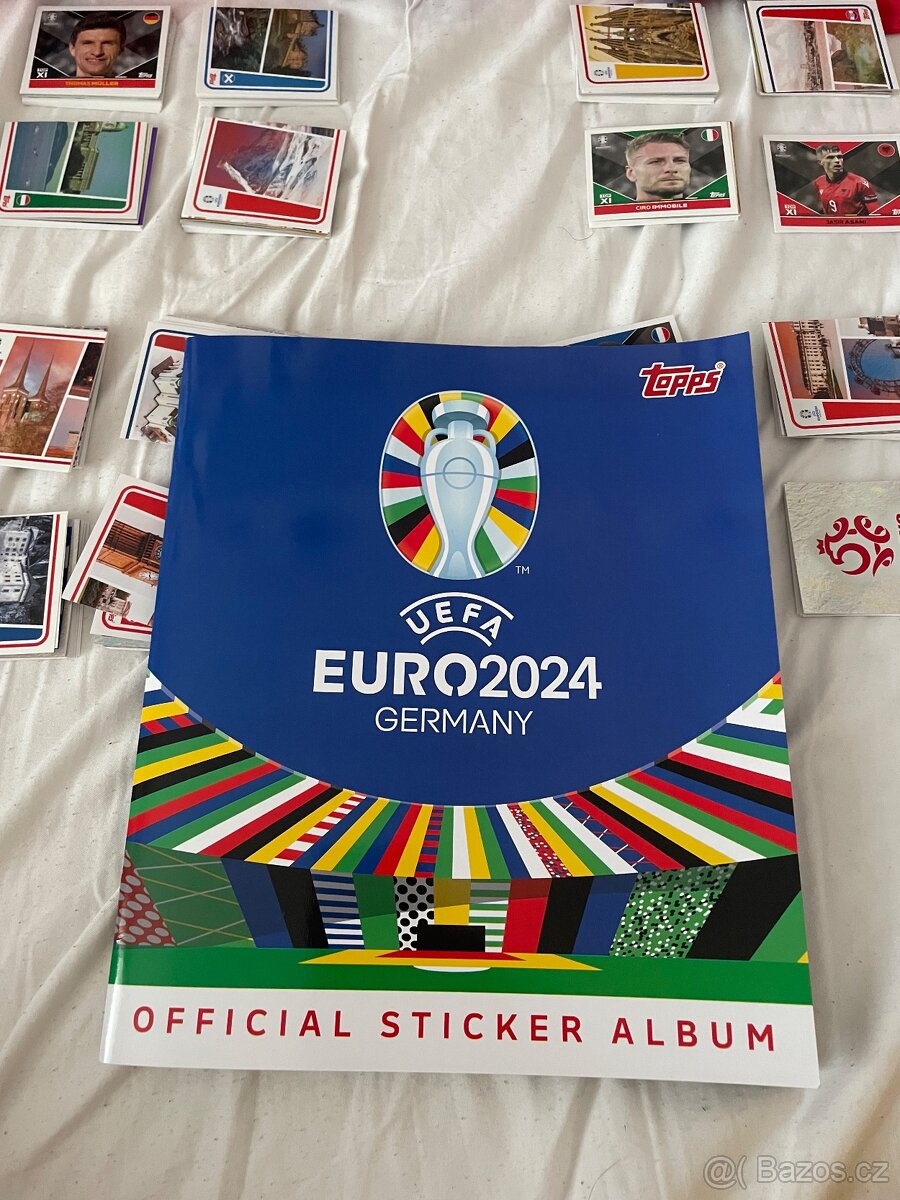 Samolepky Topps EURO 2024